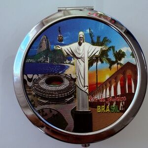 Rio de Janeiro Themed Compact Mirror